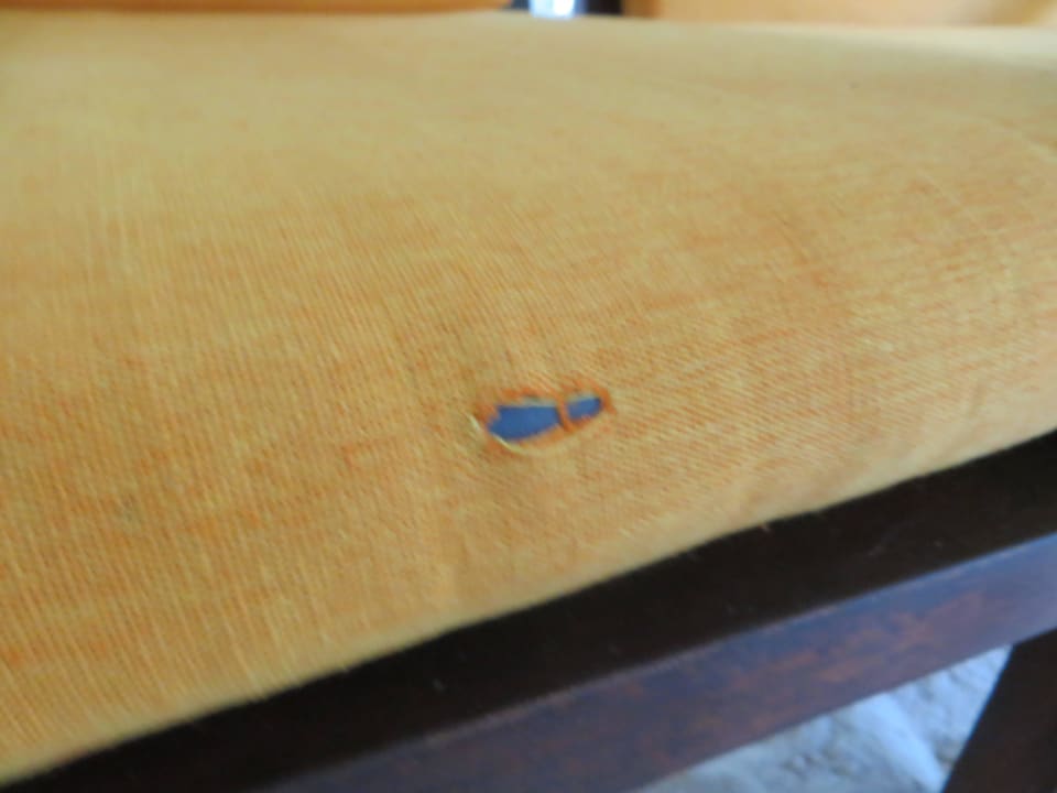 Absolut verdreckte und klebrige Sitze Adaaran Select Hudhuran Fushi - Premium All Inclusive