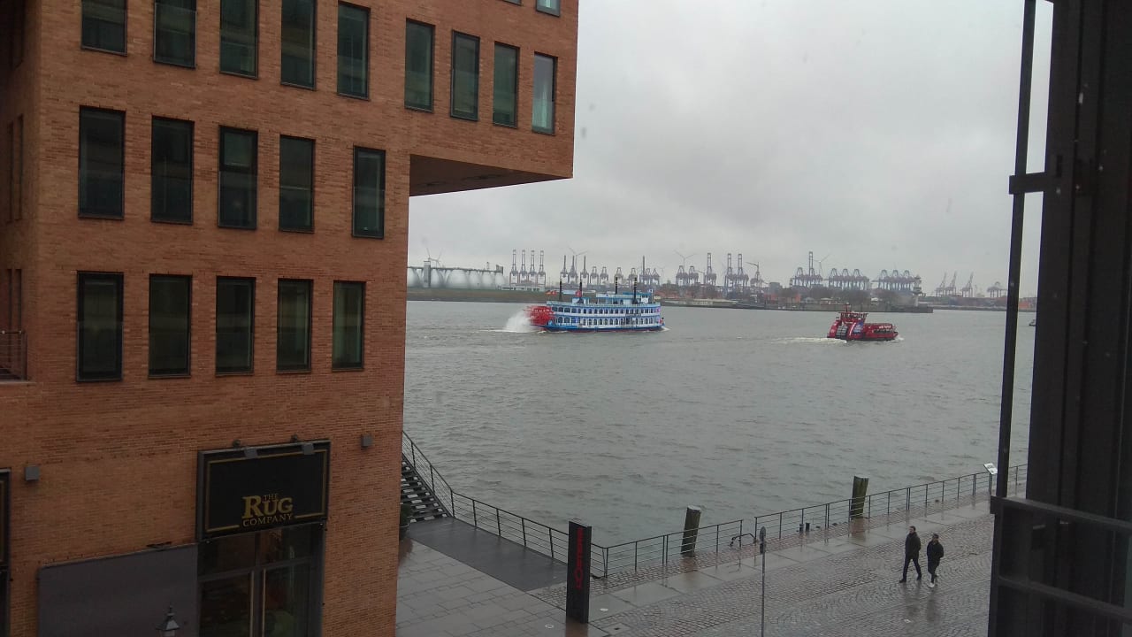 Ausblick Clipper Boardinghouse Hamburg-Holzhafen