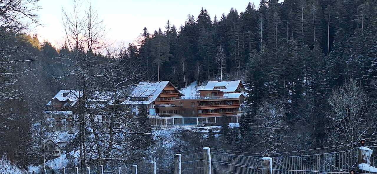 Außenansicht Wellnesshotel Forsthaus Auerhahn