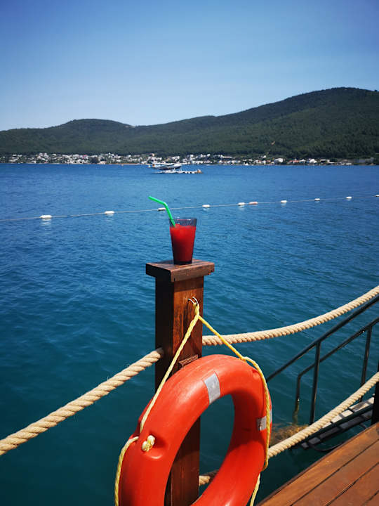 Ausblick La Blanche Island Bodrum