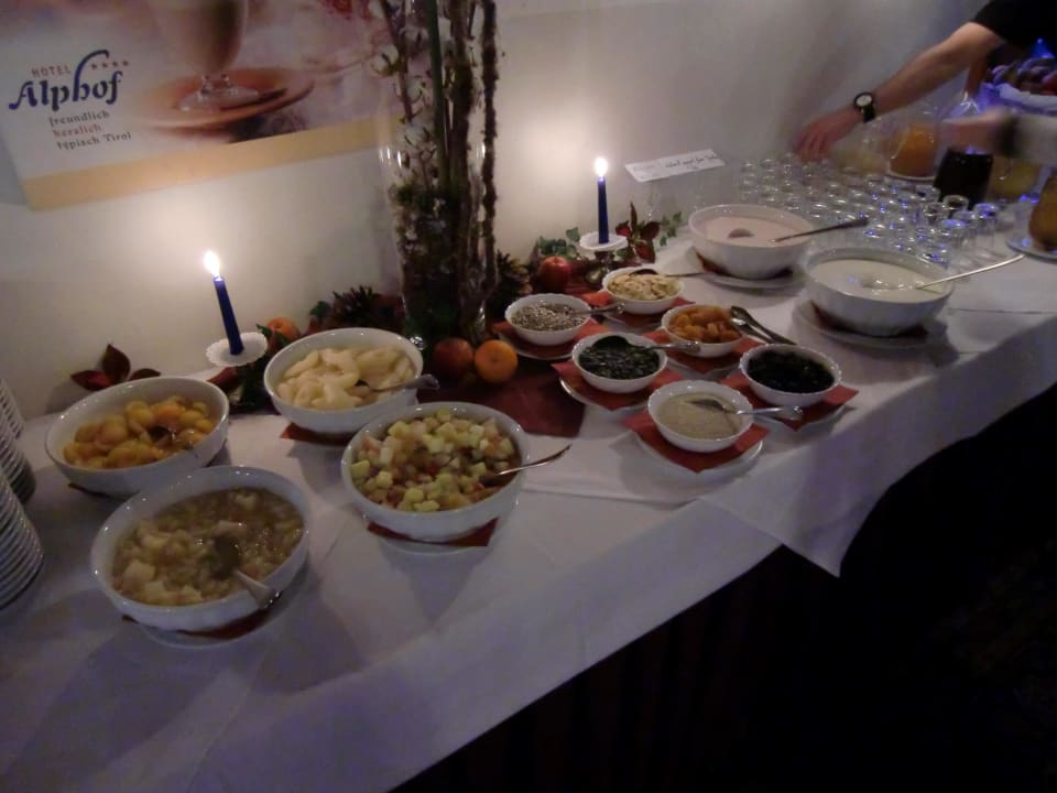 Frühstück Hotel Alphof Alpbach