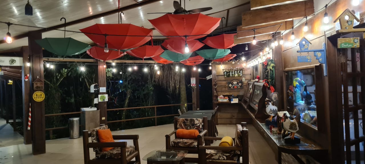 Lobby La Quinta Sarapiqui Lodge