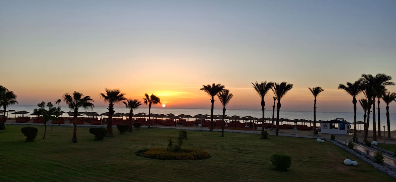 Gartenanlage Pickalbatros Palace Hotel-Port Ghalib