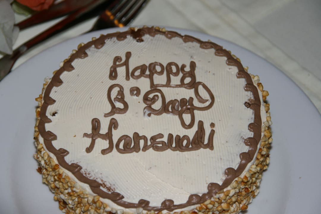 Mein Mann hat seinen 70. Geb. im Paradies gefeiert Thulhagiri Island Resort