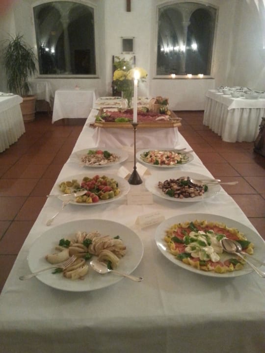 Vorspeisenbuffet  Hotel Schloss Sonnenburg
