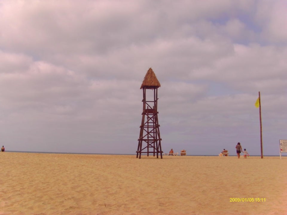 Aussichtsturm für Bademeister Hotel Riu Touareg