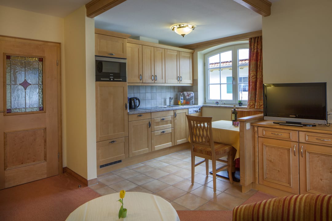 Wohnung Arnika - Küche (offen) Ferienhaus Abendrot