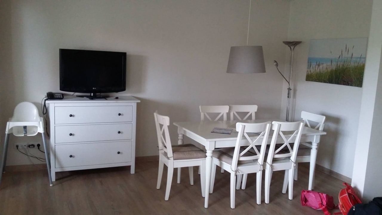 Wohnzimmer Ferienwohnungen Ferienpark Weissenhäuser Strand