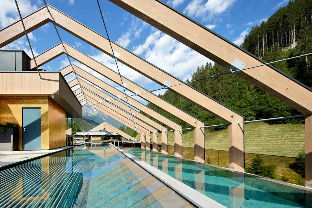 Pool ZillergrundRock Luxury Mountain Resort