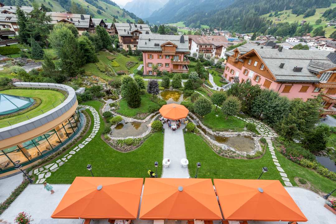 Ausblick Hotel Vereina