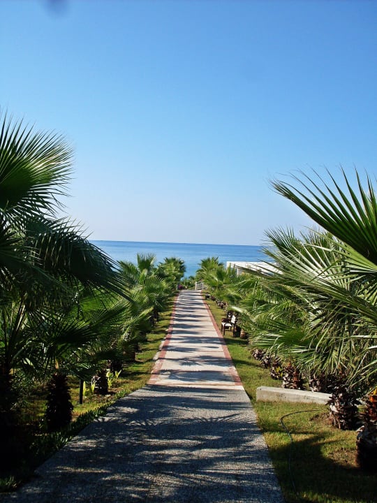 Weg zum Strand Alba Resort Hotel