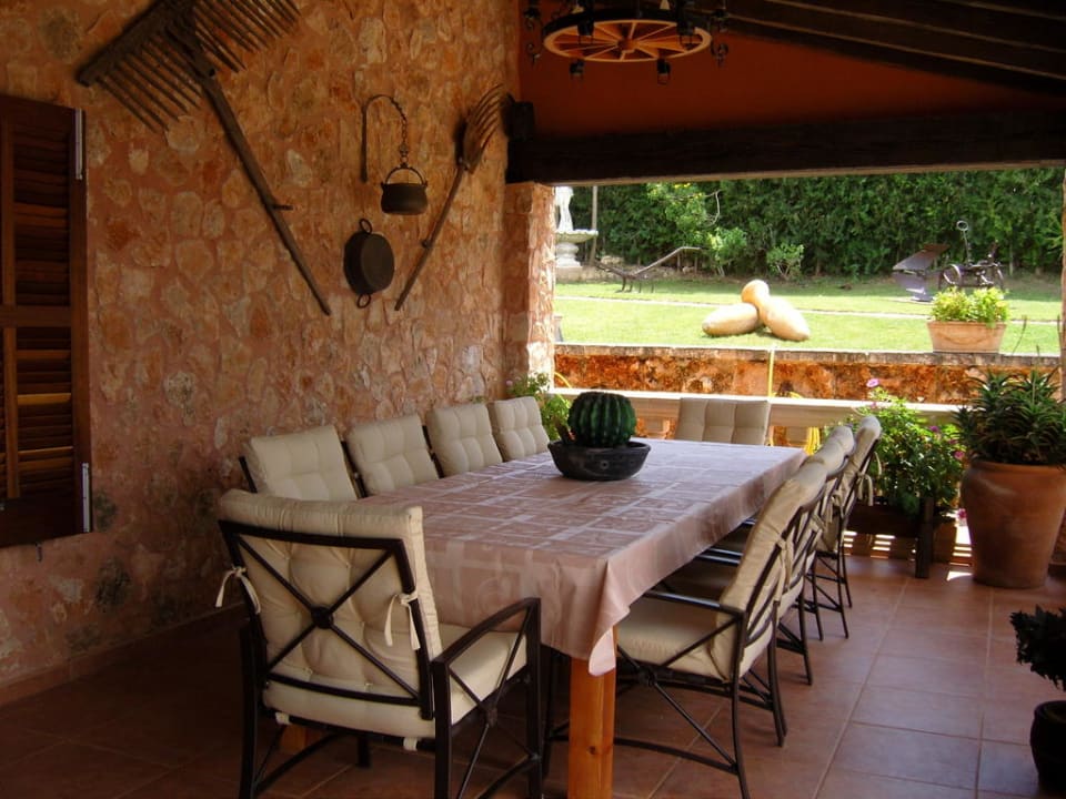 Terrasse Finca S'Aranjassa