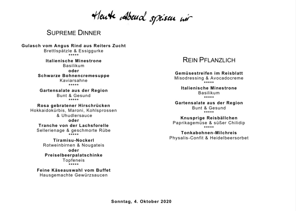 Gastro Hotel Reiters Supreme