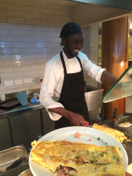 Das beste am Frühstück/ best of breakfeast: my big Omelette Riviera Spa Resort - Adults Only