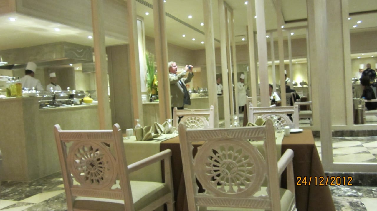 Speisesaal Büffet an Heiligabend Makadi Spa - Adults only