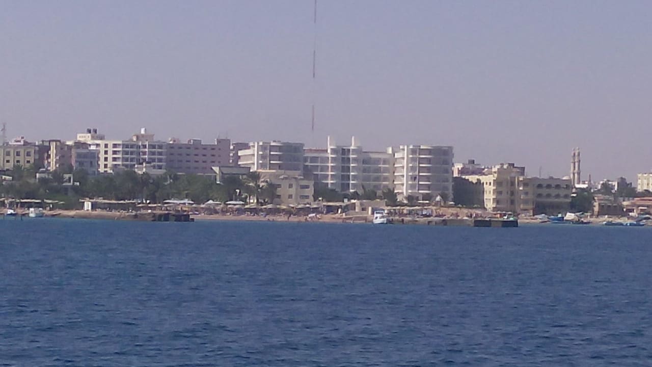 Hotel vanaf zee. Royal Star Beach Resort