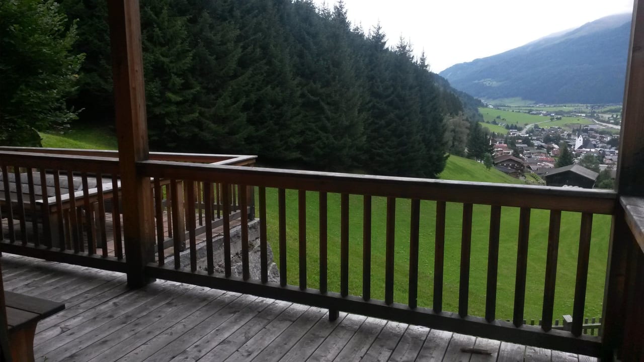 Blick vom Balkon Apartment Waldhäusl