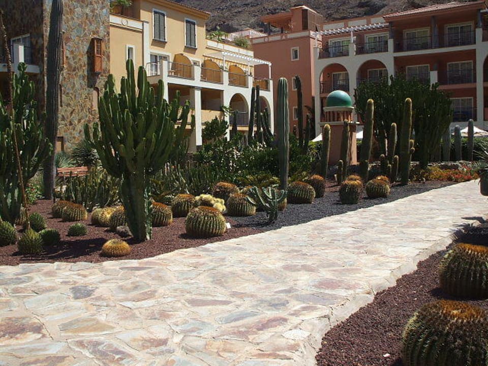Wellnesbereich, von Außen. Hotel Cordial Mogán Playa