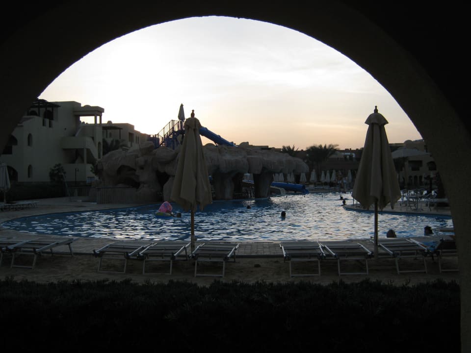 Uitzicht vanuit kamer 1855 Stella Garden Resort & Spa, Makadi Bay