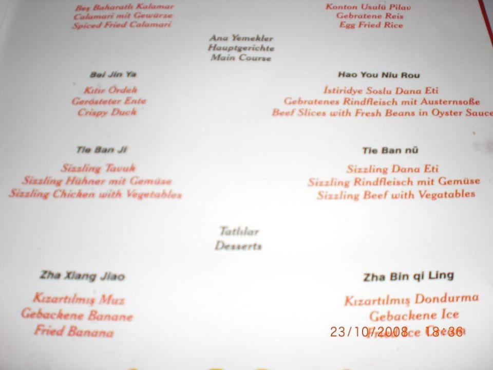 Chin. Restaurant PALOMA Perissia