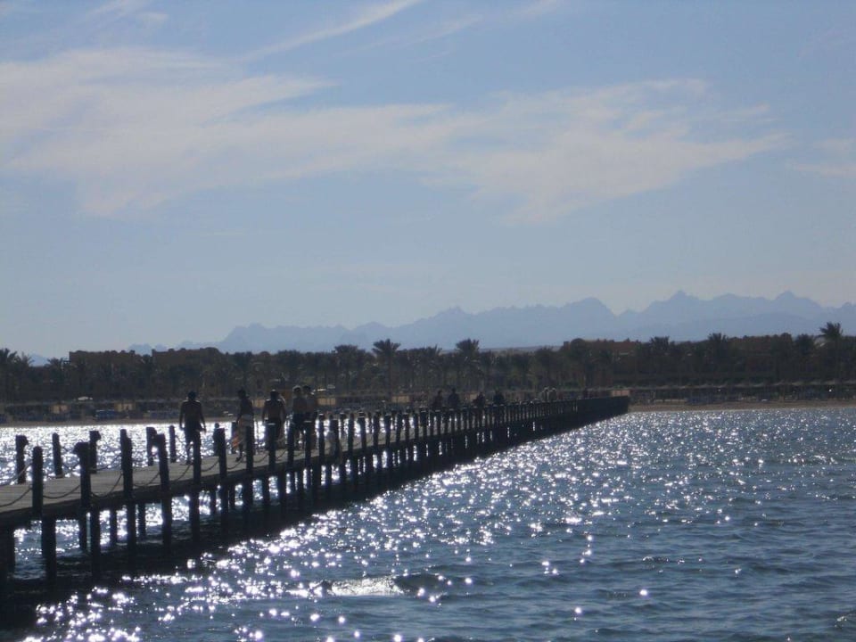 Steg zum Strand Stella Garden Resort & Spa, Makadi Bay