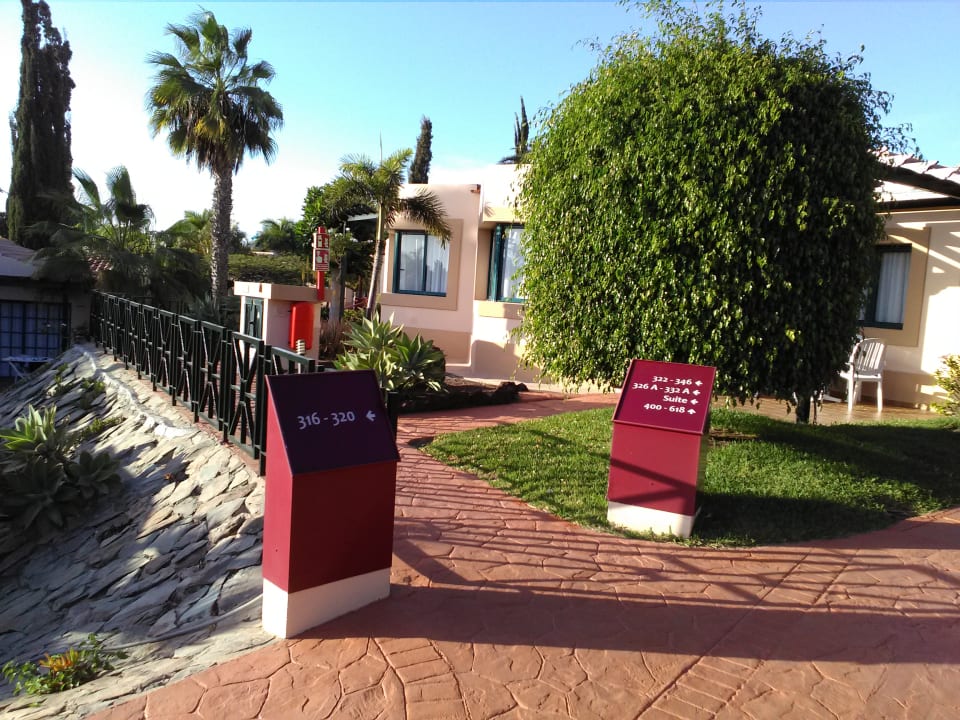 Gartenanlage allsun Hotel Esplendido