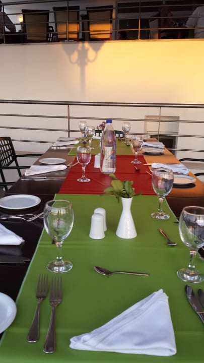 Gedeckter Tisch Atlantica Marmari Palace
