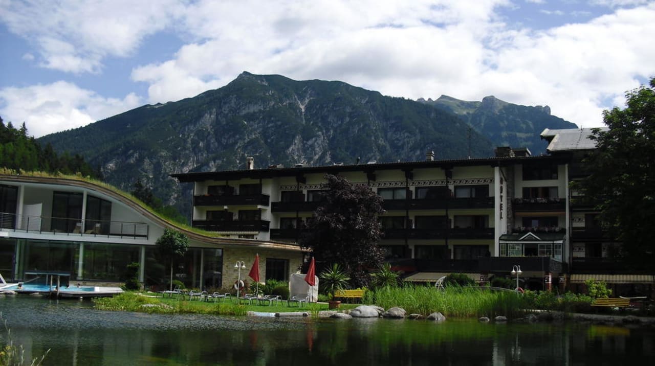 Hotel und Gartenbereich Rieser Achensee Resort