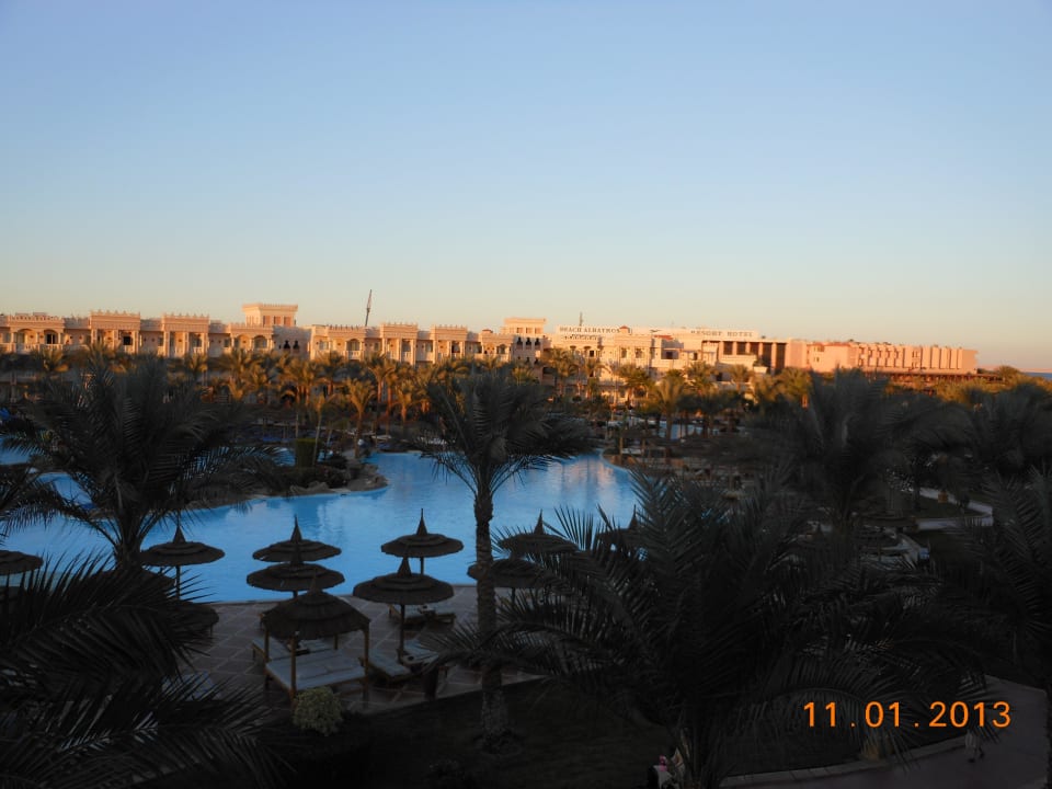 Vom Balkon Pickalbatros Palace Resort