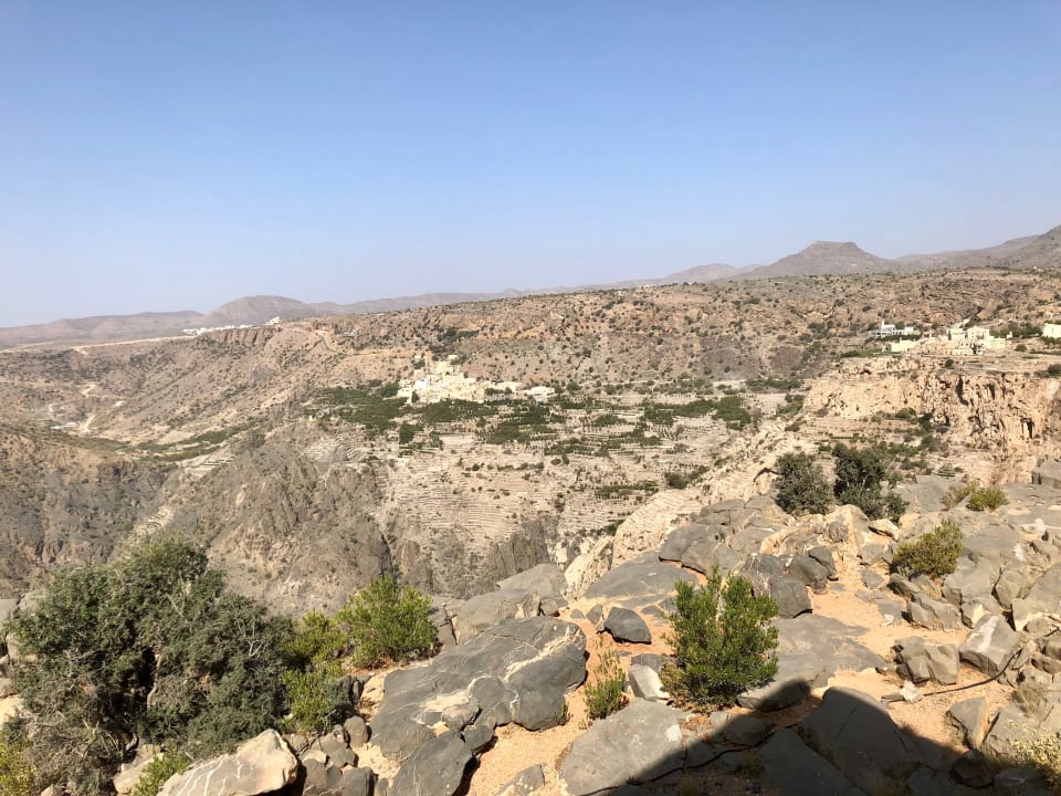 Ausblick Anantara Al Jabal Al Akhdar Resort