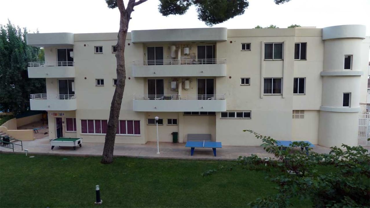 Blick vom Balkon 1. Etage  Aparthotel Ivory Playa