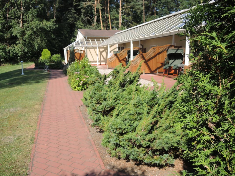 Gartenimpression Inselhotel Brückentinsee