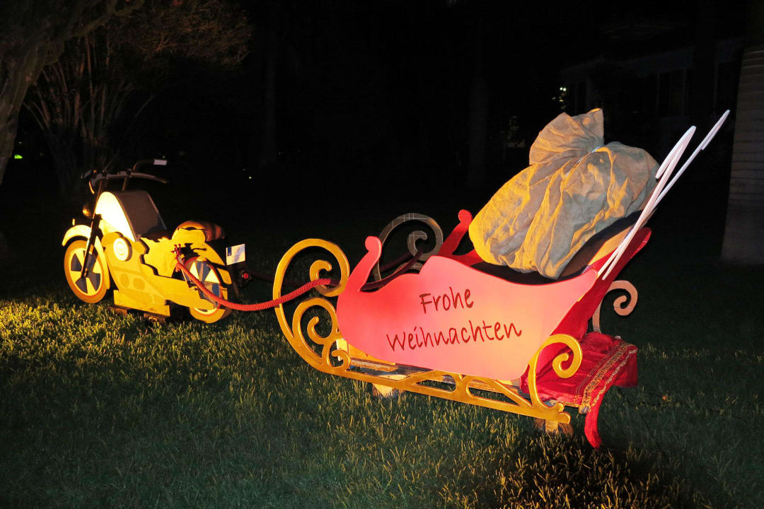 Gartendeko im Dezember ROBINSON JANDIA PLAYA