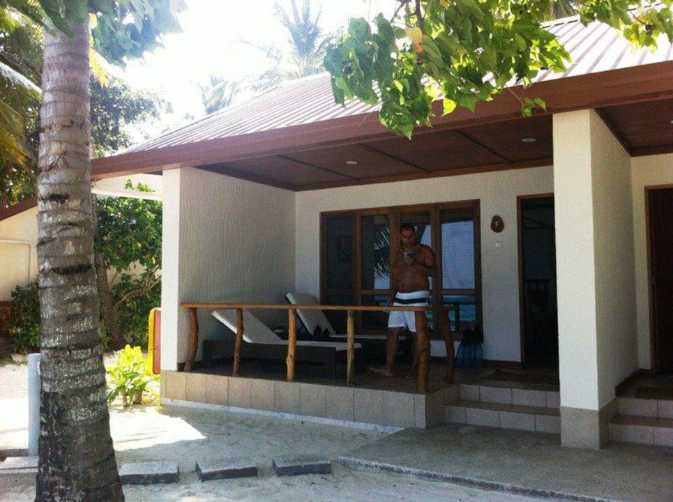 Terrasse Bungi 5 Kuramathi Maldives