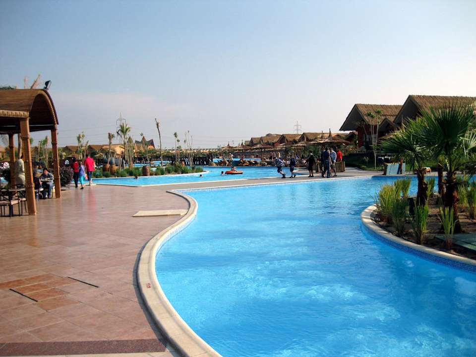 Poolbereich Pickalbatros Jungle Aqua Park Resort - Neverland Hurghada
