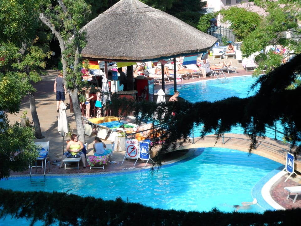 Aussicht vom Balkon Zimmer 305 HVD Club Bor