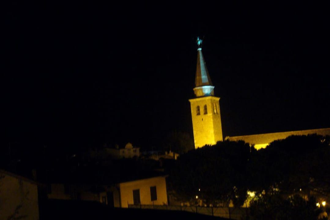 Ausblick bei Nacht Hotel Fonzari