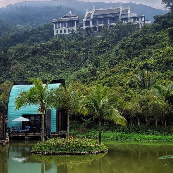 Gartenanlage Hotel InterContinental Danang Sun Peninsula Resort