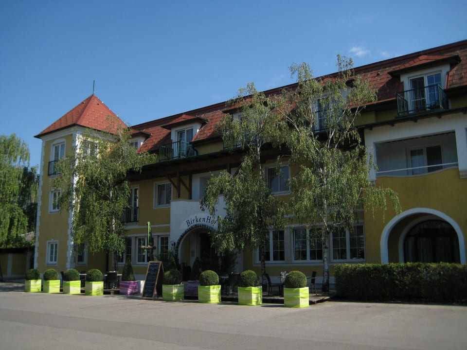 Einladend schon von außen Landhotel Birkenhof