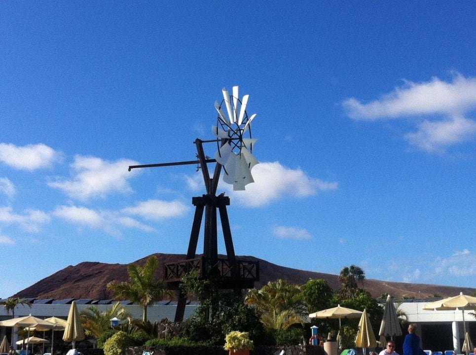 Windmühle am Pool Relaxia Lanzasur Club