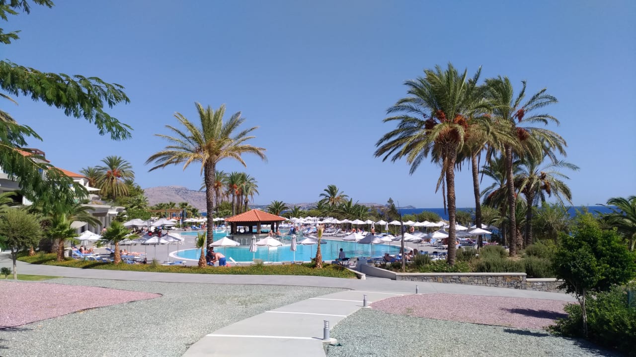 Gartenanlage Rodos Princess Beach Hotel & Spa