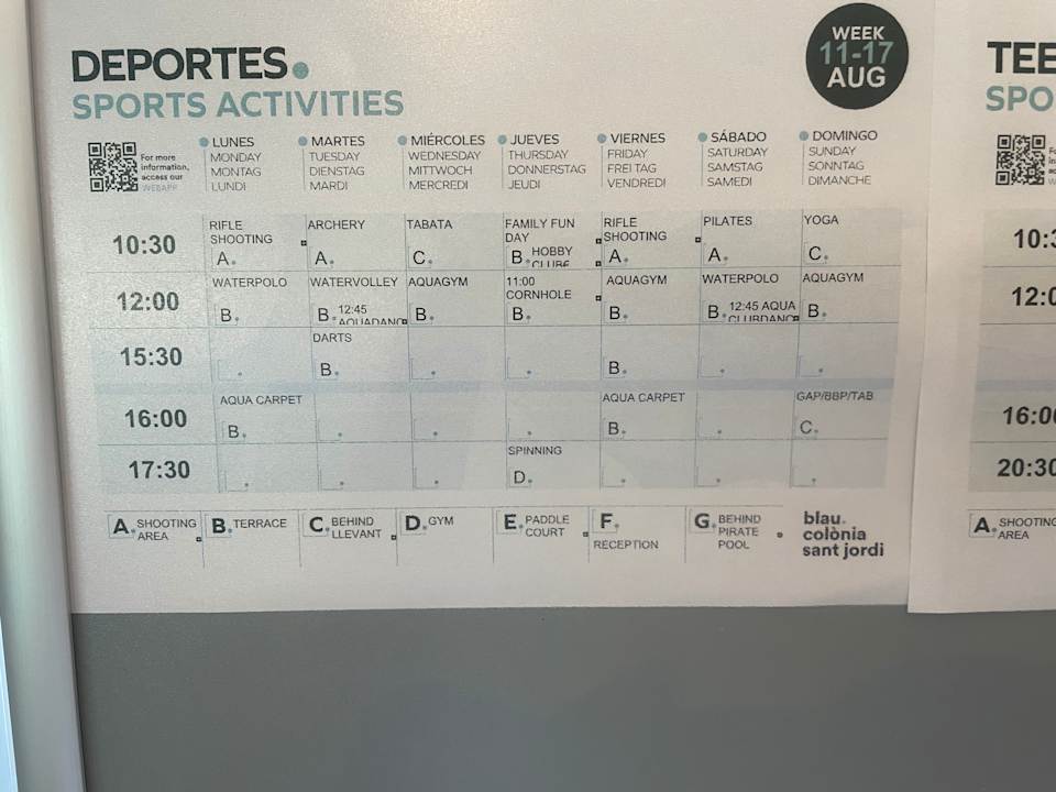 Sport & Freizeit Blau Colònia Sant Jordi