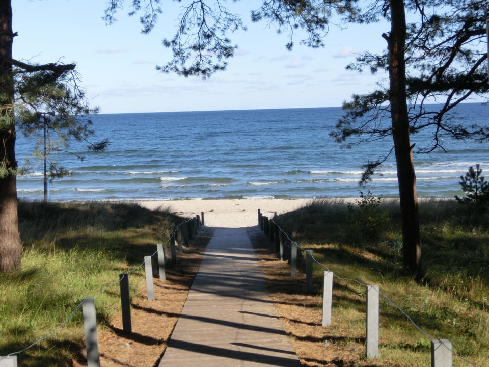 Dünenabgang direkt hinter dem Hotel IFA Rügen Hotel & Ferienpark