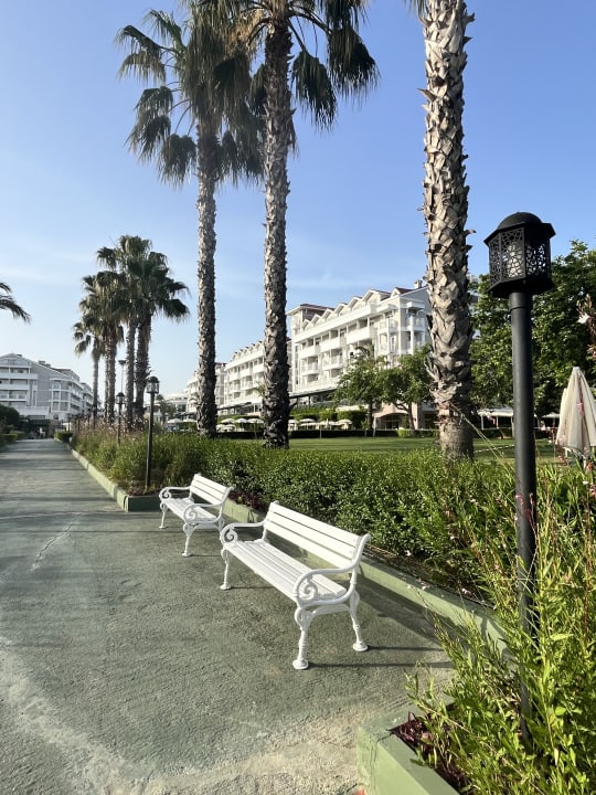 Gartenanlage Trendy Aspendos Beach Hotel