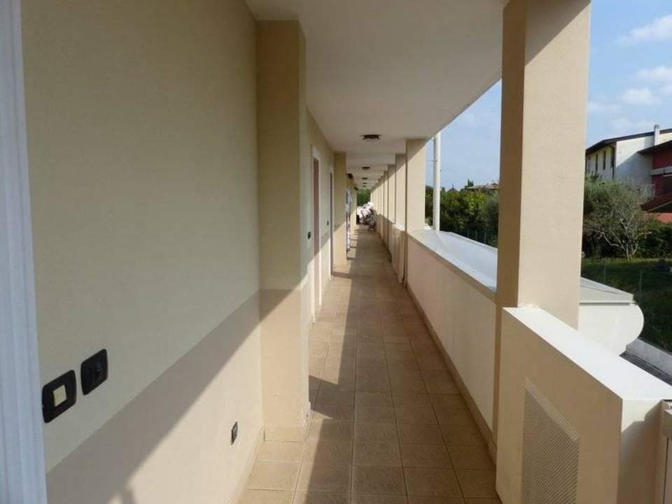 Flur zu den Zimmern Hotel Residence Relais Du Lac