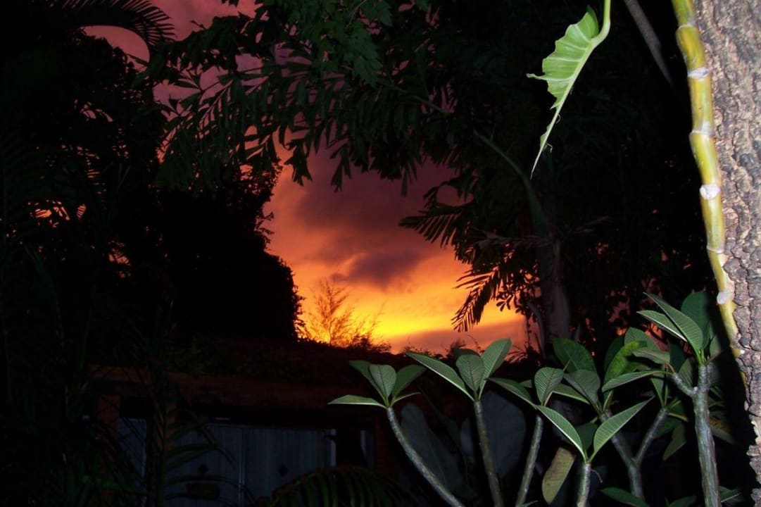 Sonnenuntergang Hotel Sawasdee Village