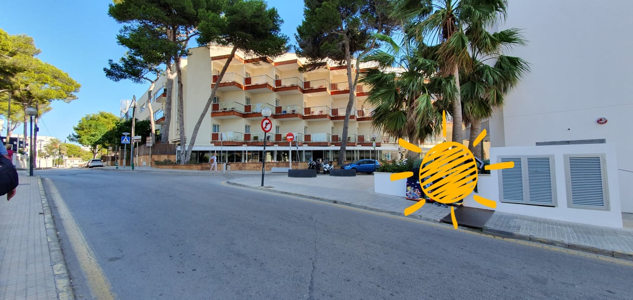 Außenansicht Hotel Clumba