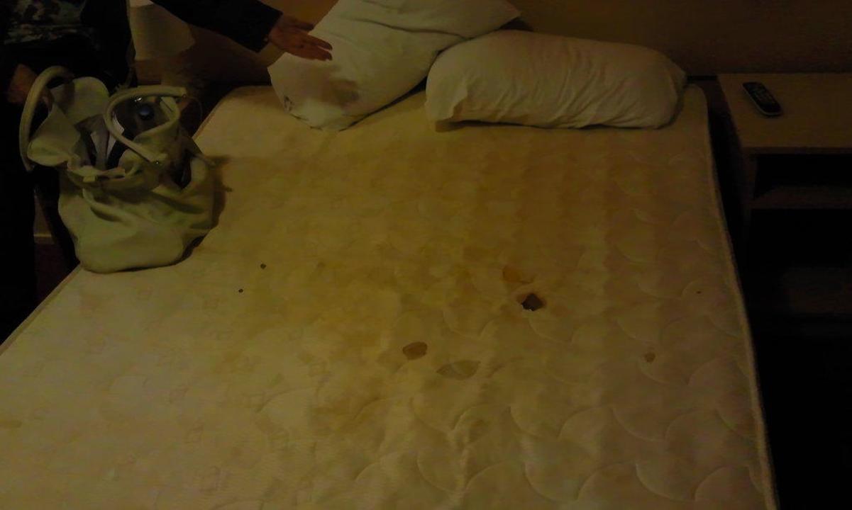 Ansicht der Matratze Hotel Euro Lodge Clapham