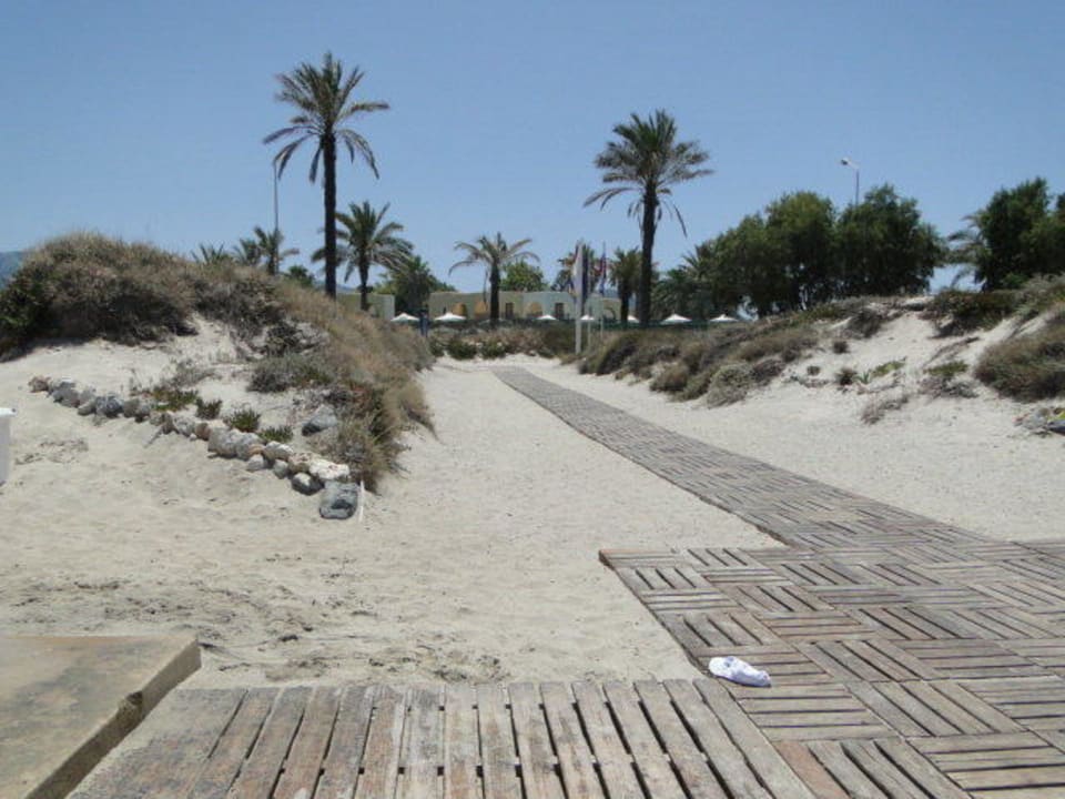 Weg zum Hotel Grecotel Casa Paradiso