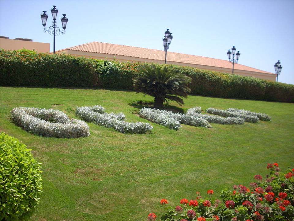 Aufgang zum Eingang Pickalbatros Dana Beach Resort - Hurghada